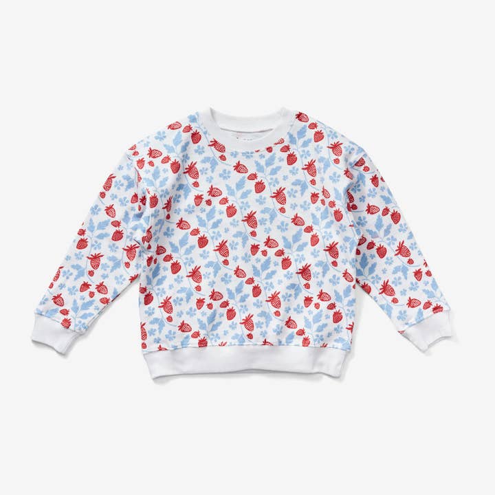 Lewis Strawberry Sweatshirt ( Sz 6m - 10y )