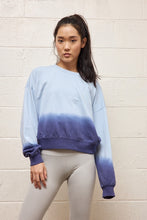 Load image into Gallery viewer, Trixxi Blue Ombre Sweatshirt ( S-XL)
