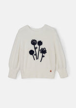 Load image into Gallery viewer, Angel &amp; Rocket flower sweater (SZ 3-12)
