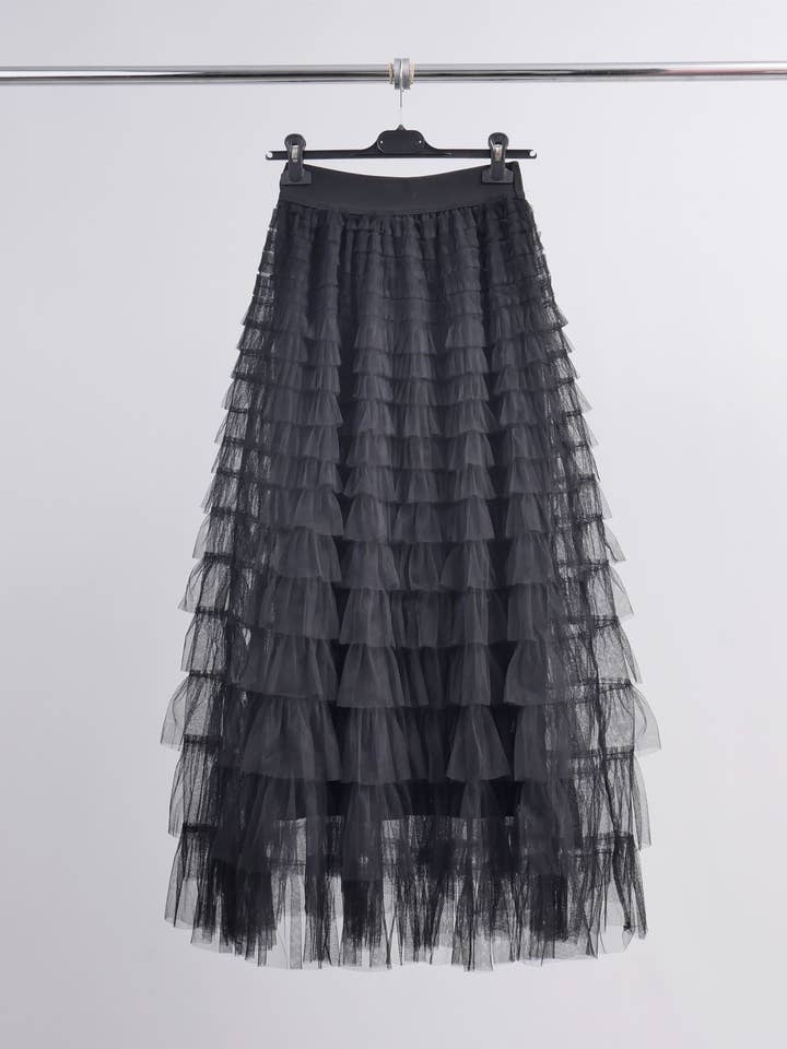 Cecilia Wang Tulle Tiere Skirt