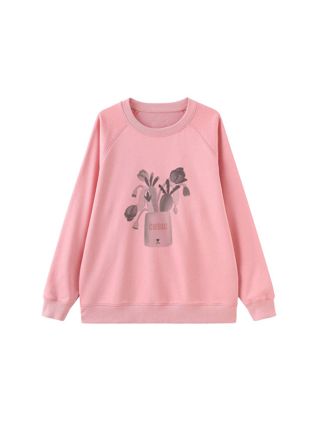 Cubic oversized tulips sweat (S only)