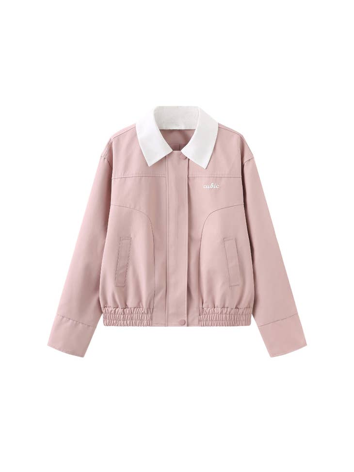Cubic Pink jacket ( S -L)