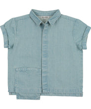 Load image into Gallery viewer, Kin Kin Denim Boys Button Shirt ( 2y - 6y )
