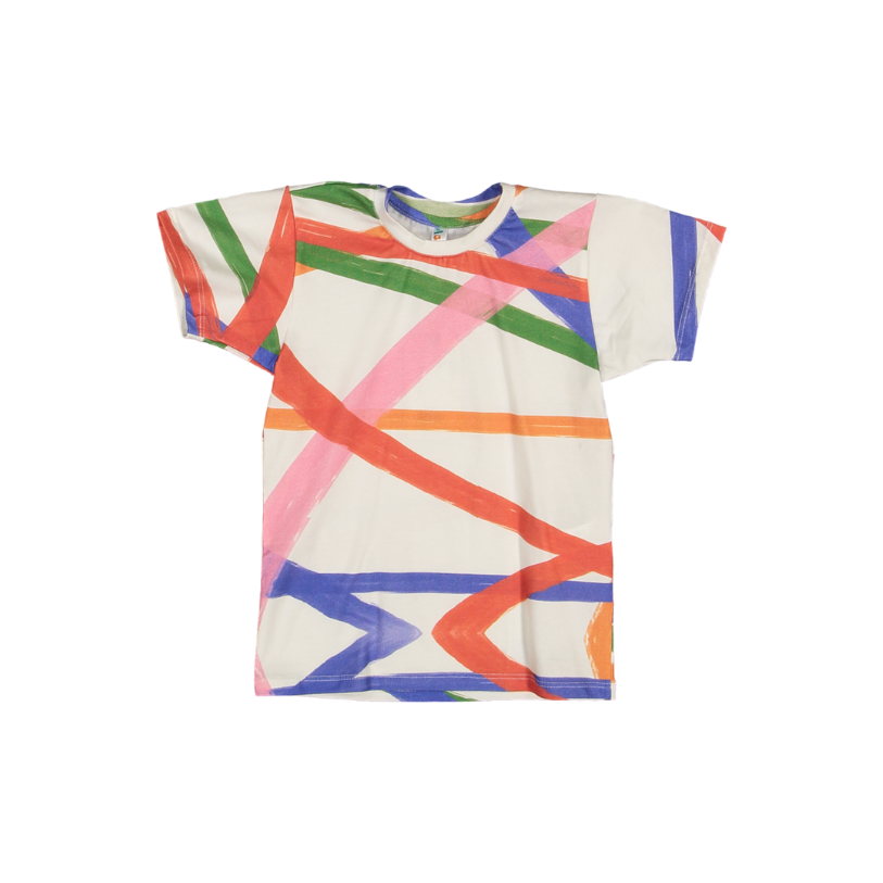 Abril Flores Multicolor T-shirt ( 3y - 12y )