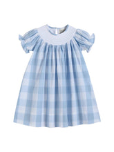 Load image into Gallery viewer, Lil Cactus blue plaid dress
