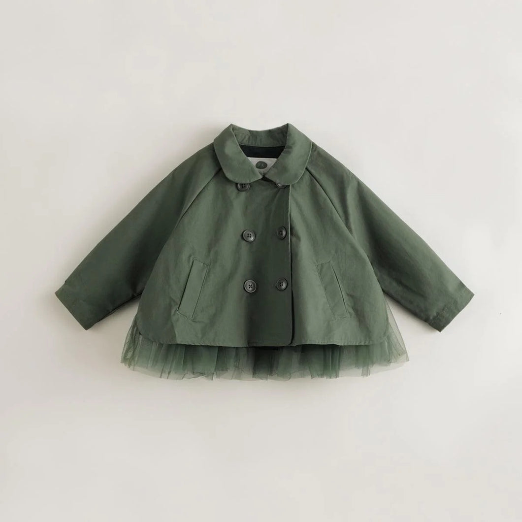MJ1586 Green jacket ( Sz 3y-10y)