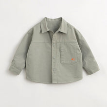 Load image into Gallery viewer, MJ0019 snap up shirt (sz 4y- 12y)
