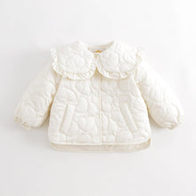Load image into Gallery viewer, MJ231220 Heart Puffed Short Jacket ( Sz 3-12)
