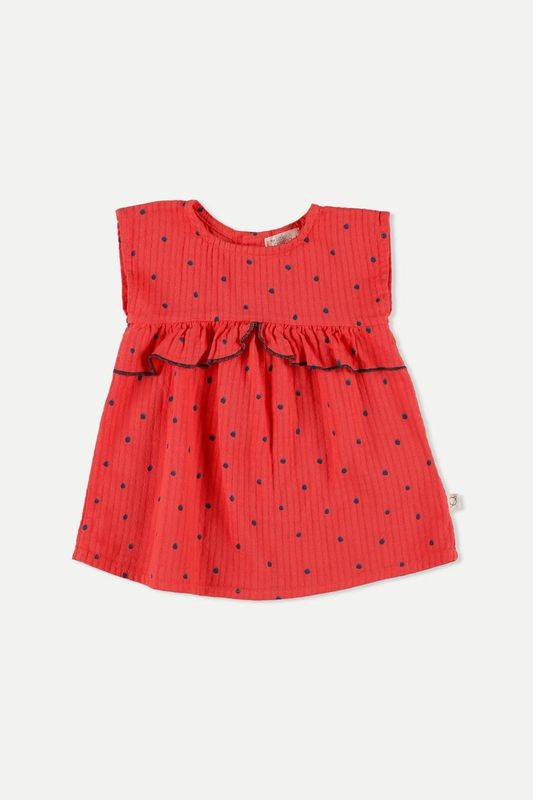 Little Cozmo muslin baby dress (SZ 12-24m)